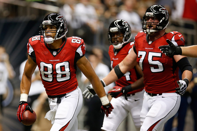 It's quite an honor to share the huddle and the field with Tony Gonzalez (Getty Images).