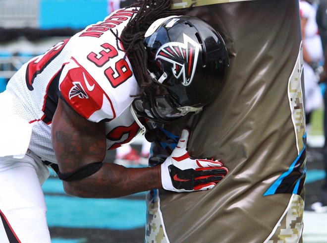 Nothing has come easy in my career, and this season has been no different from the first 10 (Atlanta Falcons Photo).