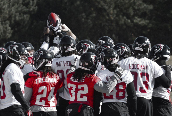 We definitely have some things to fine-tune, but I'm confident we're headed in the right direction  (Atlanta Falcons Photo).
