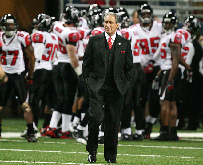 Arthur Blank is a very hands on owner and made me feel like a member of his family.