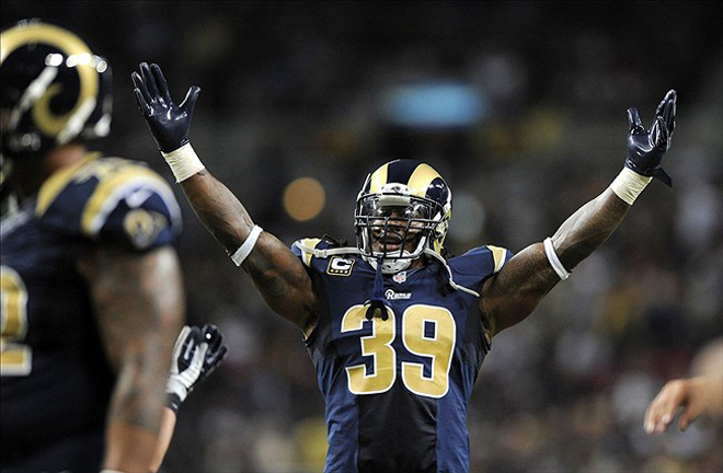Steven Jackson and the Rams picked up their first win of the season on Sunday, 31-28 over the Redskins (Getty Images).