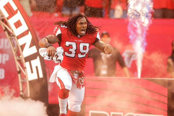 Get fired up, Falcons fans, cause we're going to Rise Up in 2014 (Getty Images).