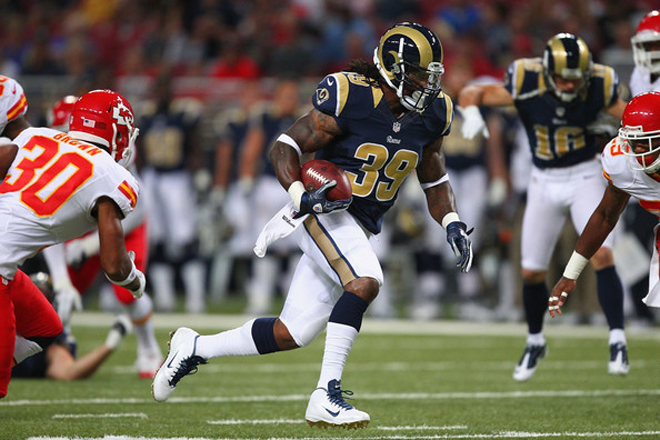 The Rams offense will feature plenty of ground-and-pound with Steven as its bell-cow (Getty Images).
